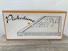 Vintage Zither Handmade Wooden Musical String Harp Instrument Columbia Pickatune