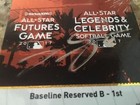 Victor Robles Nationals 2017 Futures Game World Series Signed Ticket Alg Coa
