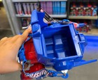 New    universal Studios Transformers Robot Optimus Prime  Popcorn Bucket 
