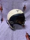 Extremely Rare Vintage 1950   s Mchal Widows Peak Motorcycle Helmet