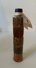 Vintage Shonfeld   s Chili Pepper Infused Vinegar Decorative Glass Bottle Sealed