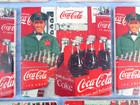 Coca Cola Coasters Ceramic Tiles Cork Back Square Coke Advertising Drink