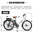 2025 E-bike 26   Electric Bike Adults 500w Motor City Bicycle Commuter Ebike Usa