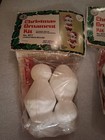 2 Walco  Santa s Delivery   Mouse Vtg Sequin Bead Christmas Ornament Kit
