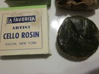Vintage La Favorita Artist Cello Rosin Made By Ascom New York