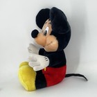 Vtg Disney Mickey Mouse Plush Stuffed Animal Toy Disneyland Wdw Tag Canasa Korea