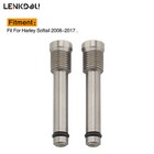 Pair Rear Brake Pad Pins For Harley 42345-08 Softail Fxst Flst Fat Boy Breakout