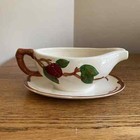 Franciscan Apple Gravy Boat With Attached Underplate Usa-tv Backstamp Excellent