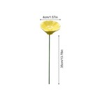 6pcs Colorful Ceramic Flower Bee Watering Station Flower Bee Cup Garden Stake