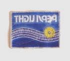 Vintage Nos Pepsi Light Patch Embroidered Sew On Iron Soda Soft Drink Lemon Lime