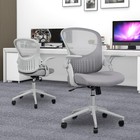 Office Computer Gaming Desk Chair  Ergonomic Mid-back Mesh Rolling Work Swive   