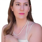 20 Inch Pearl Set Round 9-10mm White Pearl Necklace Earring Cultured Freshwater