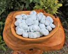 1 Large White Howlite Tumbled Stone  crystal Healing Reiki Gemstone 