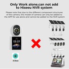 Hiseeu 2k 3mp Baby Monitor Indoor Security Camera One Click Video Audio Icsee 