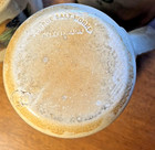 Studio Pottery Mug  Cup Salt Glaze - Monroe Salt Works Maine  Rustic  Fruit Vtg