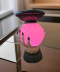 Bath   Body Works 7  Light-up Fortune Teller Water Globe 3-wick Candle Holder     