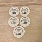 Set Of 5 Vintage 1990s Nasa Kennedy Space Center Shuttle Pogs With Vba
