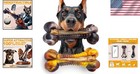 Dog Chew Toys For Aggressive Chewers 2pack Indestructible Dogs Bone Toy