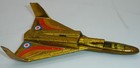Vintage 1970 Mattel Hot Wheels Hot Birds Maching Bird Gold Yellow