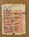 1986 Grateful Dead Cumberland Civic Portland Maine March 27 Concert Ticket Stub