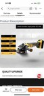Dewalt Dcg412 20v Max 4-1 2  Heavy Duty Cordless Grinder Tool