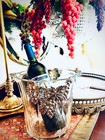 Arthur Court  Vintage 1995 Collectible Grape Pattern Crystal Wine Ice Bucket