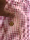 Vintage Feed Flour Sack Pink And White Check 30 1 2    X 28   