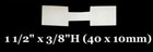 1000 Pcs White Price Tags Stickers  Jewelry Square Barbell Labels Dumbbell Tags