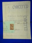 Vintage The Acacia Gold Mining Company Stock Certificate 1000 Shares 1900