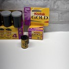 Kodak Gold 200 Color Print  35 Mm   5 Rolls 24 Exposures Exp 2004 1 Roll 400 