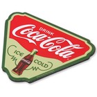 Coca-cola Ice-cold Embossed Metal Magnet  3  X 2 5  