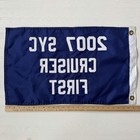 2007 Syc Cruiser First Sailing Award Flag Saylorville Yacht Club Mcsa Iowa