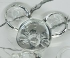 Vtg Art Blown Clear Glass Mouse Figurine  Paperweight 4 1 4  Tall