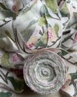 Rag Rug Fabric Strips 1    Precut 15 Yd Roll Rugmaking Amish Knot - Green   Pink