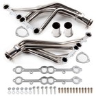 For 84-91 Gmt C k 5 0 5 7 Stainless Racing Manifold Long Tube Header exhaust Sbc