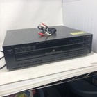 Sony 5 Disc Cd Player Changer Cdp-c525 Powers On For Parts Or Repair No Remote
