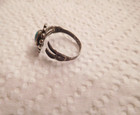 60s Vintage Child Ring Navajo Bell Trading Post Sterling Silver Turquoise As Is