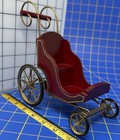 Baby Buggy Stroller Carriage For Your Dolls   Bears   Metal   Wood   It Rolls 