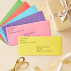 120 Pack  10 Windowless Colored Business Envelopes  6 Colors  4-1 8 X 9-1 2 In