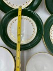 29 Pcs Spode  Green Velvet   Bone China  England   Plates Bowls  read 