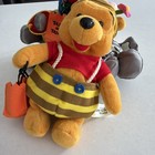 Disney Store Winnie The Pooh Halloween Mini Bean Bag Plush Bundle Set Nwt
