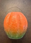 Vintage Halloween Pulp Paper Mache Jack O lantern  Great Condition 