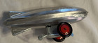 Vintage Schilling Tin Toy 9    Graf Zeppelin Aluminum Body Wind Up W  Box Works