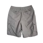 Rei Women s Sahara Cargo 9  Shorts Size 2 Tan Khaki Hiking Outdoor Nylon 861357