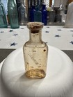 Schmid   s Drug Store Embossed Clear Glass Medicine Bottle Pharmacy