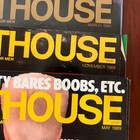 Lot Of 5 Penthouse Magazine 1988 1989 1990 Joe Camel Poster Complete