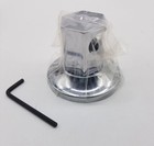 Ai Chrome Polished Round Steam Shower Head Kit 8814-01 Cp With Allen Key