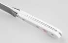 Wusthof Classic White Two Piece Santoku Knife Set  5-inch   7-inch