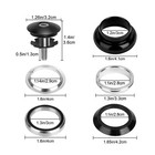 34mm 1-1 8  Threadless Mtb Road Bike Bicycle Sealed External Bearing Headset Kit