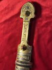 Fine Silver And Niello Caucasian Kindjal Dagger   20cent   40 Cm  